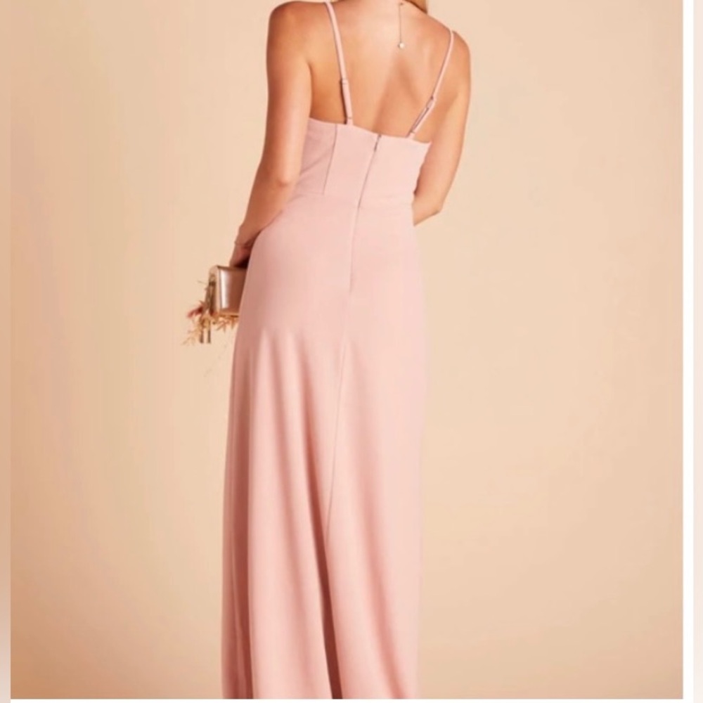 Birdy grey pink bridesmaids dress size medium - Picture 4 of 10